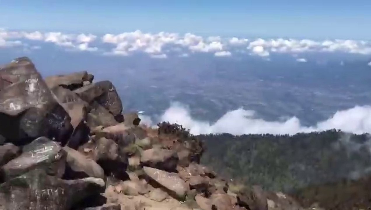 Climbing the mountain explore Indonesia