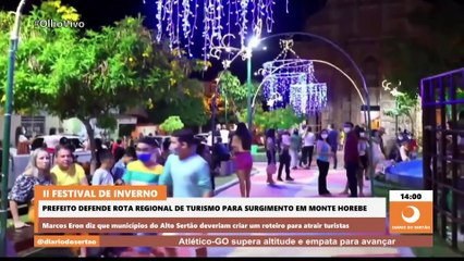 Prefeito de Monte Horebe abre 2º Festival de Inverno com expectativa de crescimento turístico
