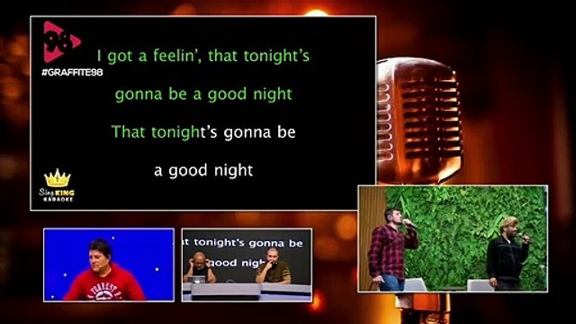 Graffite98 | Karaokê do Mazzi e Meiroca - Black Eyed Peas I Gotta Feeling