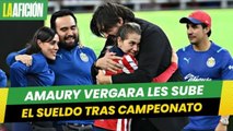 Amaury Vergara 'acepta' aumento de sueldo a jugadoras de Chivas Femenil tras campeonato