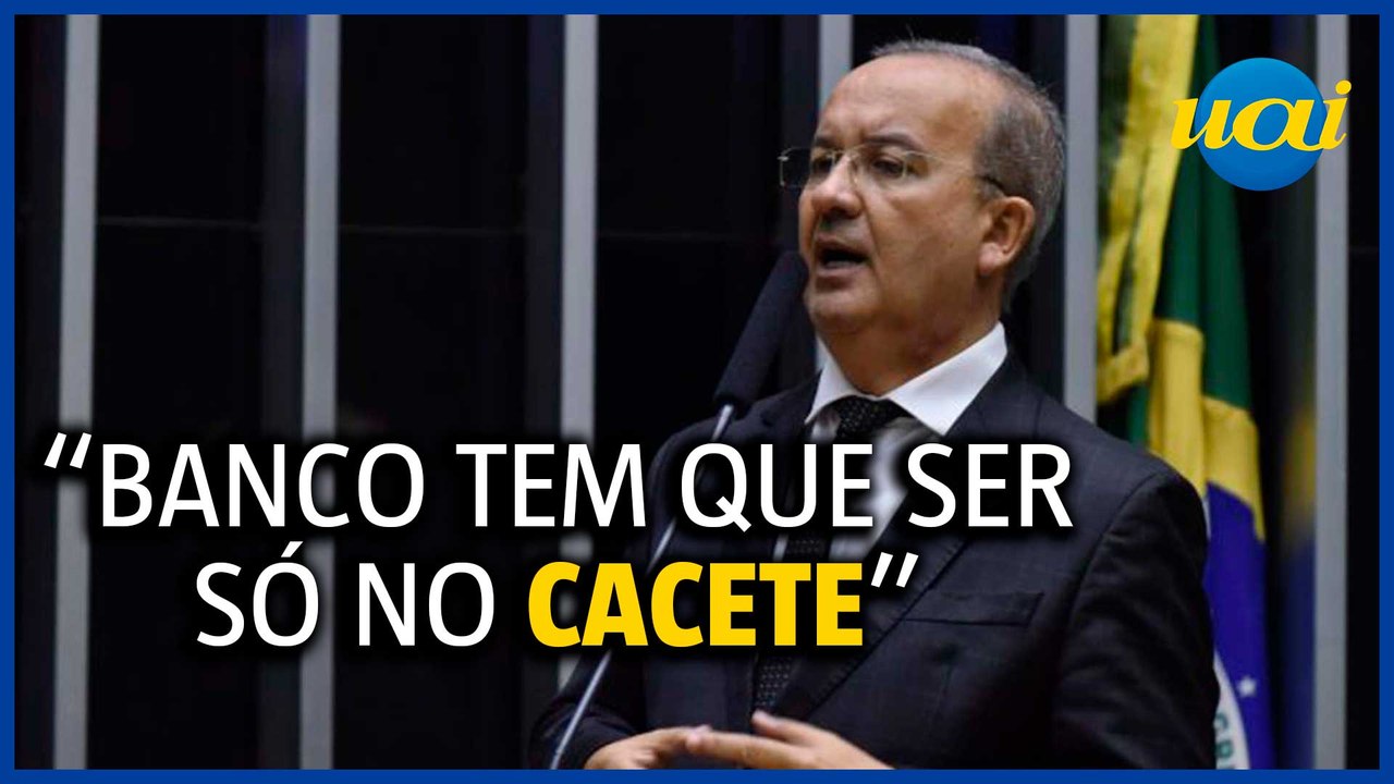 Senador Jorginho Mello diz que 'banco tem que ser só no cacete'