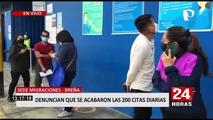 Migraciones en Breña: denuncian que se acabaron 200 citas adicionales