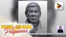 Sculpture ni Pres. Duterte na inukit ng isang iskultor sa Davao City, trending online