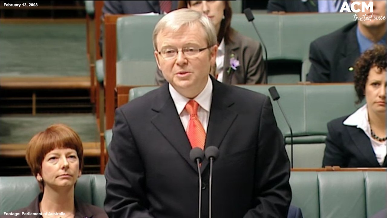 Former PM Kevin Rudd apologises to Indigenous Australians | February 13, 2008 | ACM