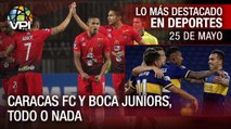 Al Caracas FC solo le sirve vencer al Paranaense en Copa Libertadores - Lo más destacado en deportes