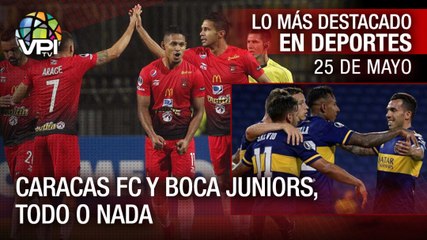 Al Caracas FC solo le sirve vencer al Paranaense en Copa Libertadores - Lo más destacado en deportes