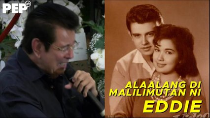 Eddie Gutierrez naiyak sa pag-alala sa kanyang ka-love team na si Susan Roces