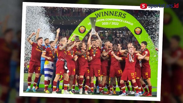 Belasan Tahun Tanpa Gelar, AS Roma Juara Liga Konferensi Eropa 2021/2022