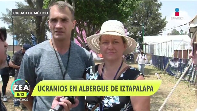Preparan cierre de campamento para migrantes ucranianos en Iztapalapa