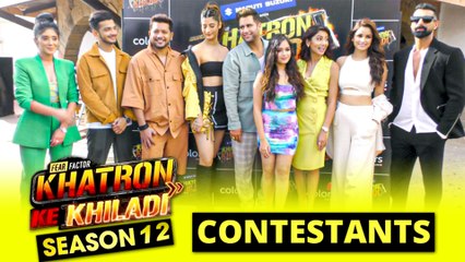 Download Video: Khatron Ke Khiladi 12 Contestants | Shivangi Joshi | Rajiv Adatia | Munawar Faruqui | Sriti Jha