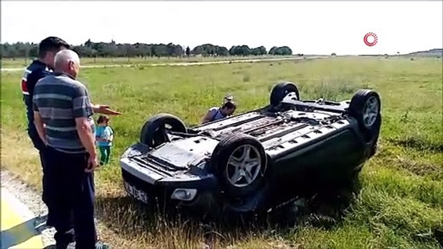 Bu araçtan burnu bile kanamadan çıktı