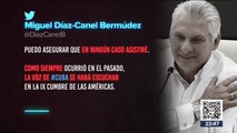 Miguel Díaz-Canel descarta asistir a la Cumbre de las Américas