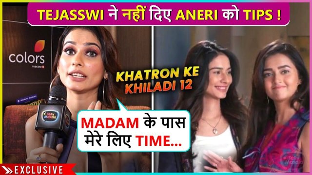 Madam Ke Pass Time Kaha Hai, Aneri Vajani On Not Getting Tips From Tejasswi | KKK 12