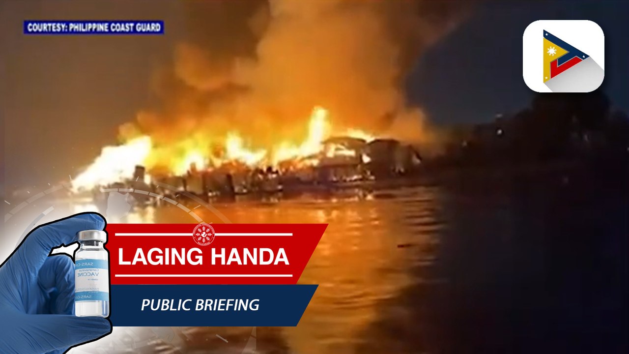 Ilang mga pamilyang nasunugan sa Baseco, Maynila, hinatiran ng tulong ng tanggapan ni Sen. Go