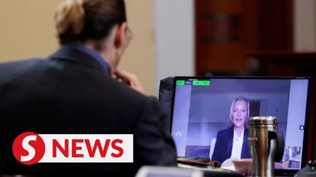 'He never pushed me, kicked me' - Kate Moss testifies in support of Johnny Depp