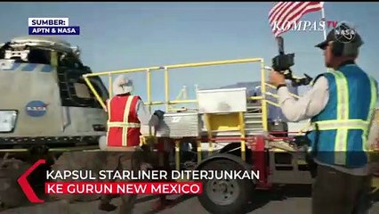Detik-detik Boeing Starliner Kembali ke Bumi