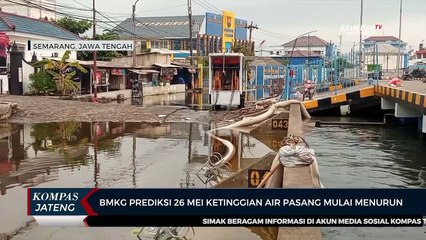 BMKG Prediksi 26 Mei Ketinggian Air Pasang Mulai Menurun