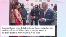 Amal Clooney glamour en robe bustier face au prince Charles, une Spice Girl au rendez-vous !