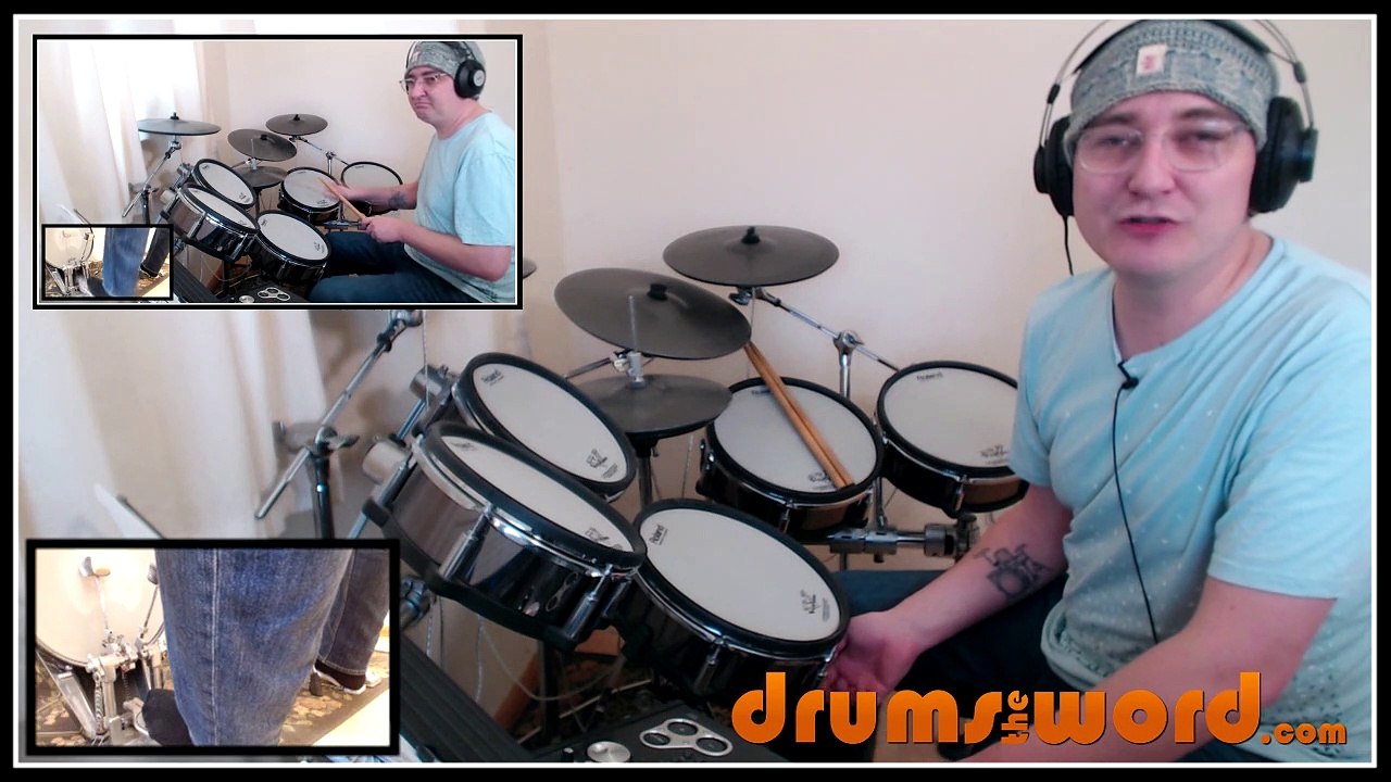 ★ Just Like A Pill (Pink) ★ FREE Video Drum Lesson | How To Play SONG