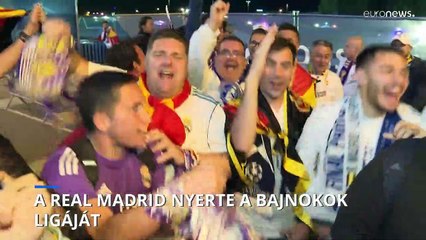 Örömittas és csalódott szurkolók Párizsban a BL-döntő után