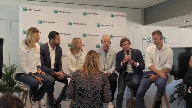 Roland-Garros 2022 - Bertrand Cizeau, de BNP Paribas : Une réunion de famille à Roland-Garros !