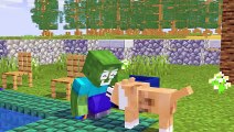 Monster School - Baby Zombie and Bad Wolf but Good - Sad Story - Minecraft Animation