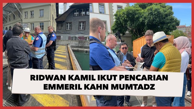 Ridwan Kamil Ikut Langsung dalam Pencarian Emmeril Kahn Mumtadz