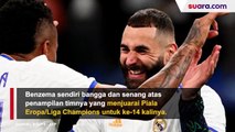 Karim Benzema Jadi Top Skor Liga Champions 2021-2022