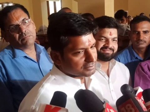 AAP प्रभारी विनय मिश्रा का बयान, राजस्थान सरकार बैसाखी के सहारे चल रही है