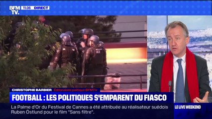 Football: les politiques s'emparent du fiasco au Stade de France