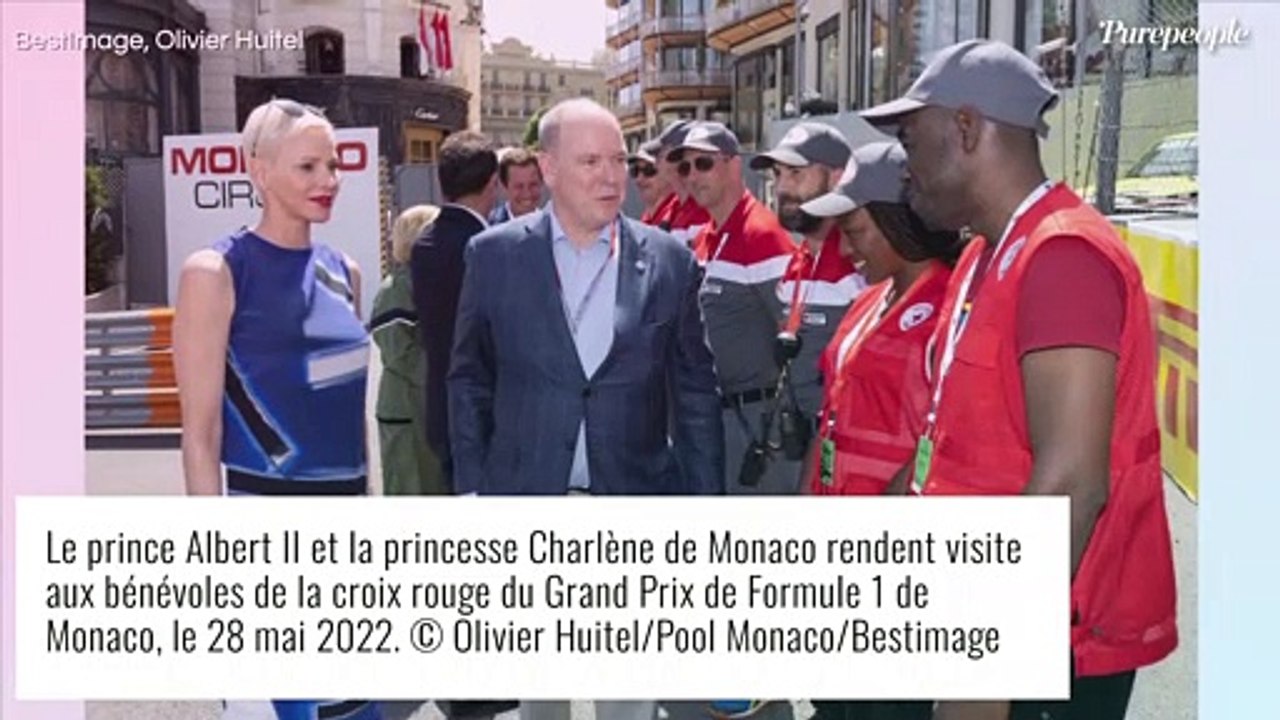 Charlene de Monaco en robe bleue : elle éclipse Albert au Grand Prix de Formule 1
