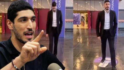 FETÖ'cü Enes Kanter'den bir hainlik daha! NATO'ya skandal Cumhurbaşkanı Erdoğan çağrısı