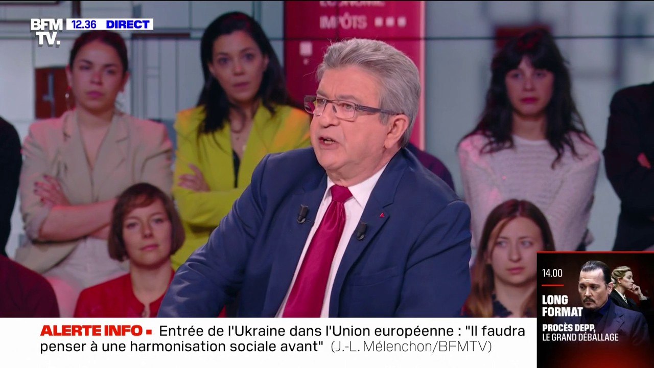"Je veux que le prix du carburant soit bloqué et qu'il soit ramené à la baisse" déclare Jean-Luc Mélenchon