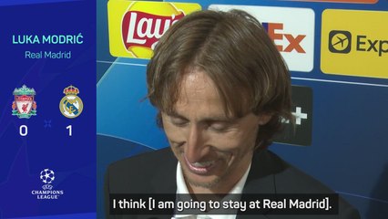 Modric hints at Real Madrid contract extension after UCL triumph