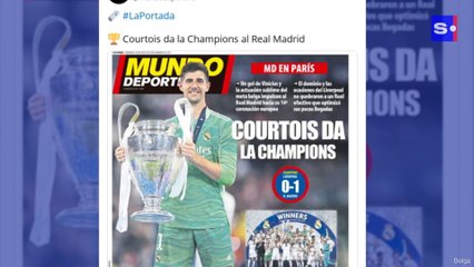 Thibaut Courtois héros de la victoire du Real Madrid en finale de la Ligue des Champions contre Liverpool