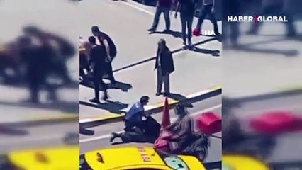 Rastgele havaya ateş açtı, silahını indirmeden yakalandı