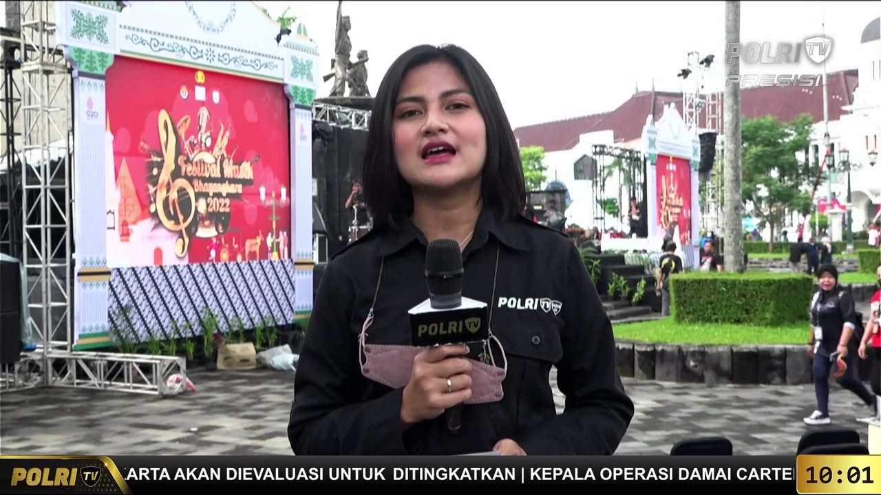 Live Report Ratu Diani - Persiapan Jelang Final Festival Musik Bhayangkara 2022