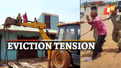 Watch | Police-Public Clash During Eviction Drive