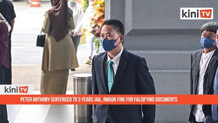 Former Sabah minister sentenced to 3 years jail, RM50k fine for falsifying documents