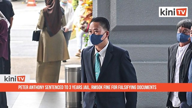 Former Sabah minister sentenced to 3 years jail, RM50k fine for falsifying documents