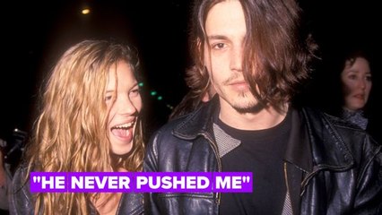 Kate Moss testifies that Johnny Depp did not push her down stairs