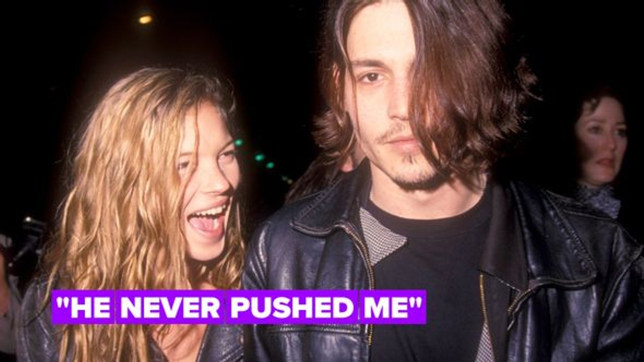 Kate Moss testifies that Johnny Depp did not push her down stairs