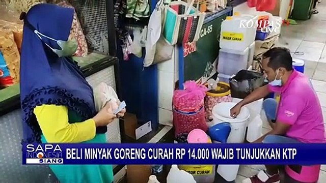 Dibatasi 2 Liter/Hari, Beli Minyak Goreng Curah Rp 14 Ribu Wajib Pakai KTP
