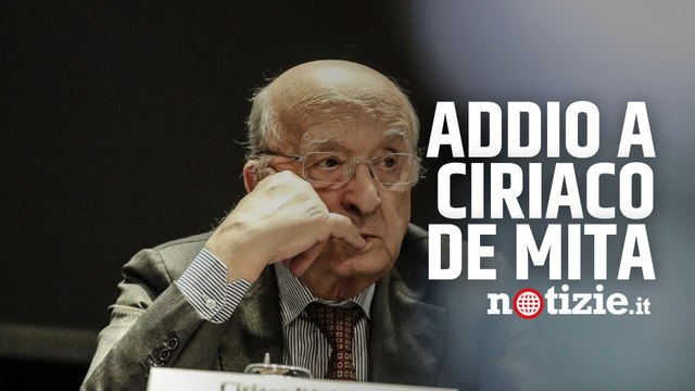 Ciriaco De Mita morto a 94 anni: addio all’ex premier e leader della DC