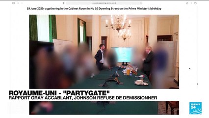 Partygate: Sévèrement mis en cause par le rapport Gray, Boris Johnson refuse de démissionner