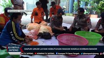 Dapur Umum Layani Kebutuhan Makan Warga Korban Banjir di Semarang