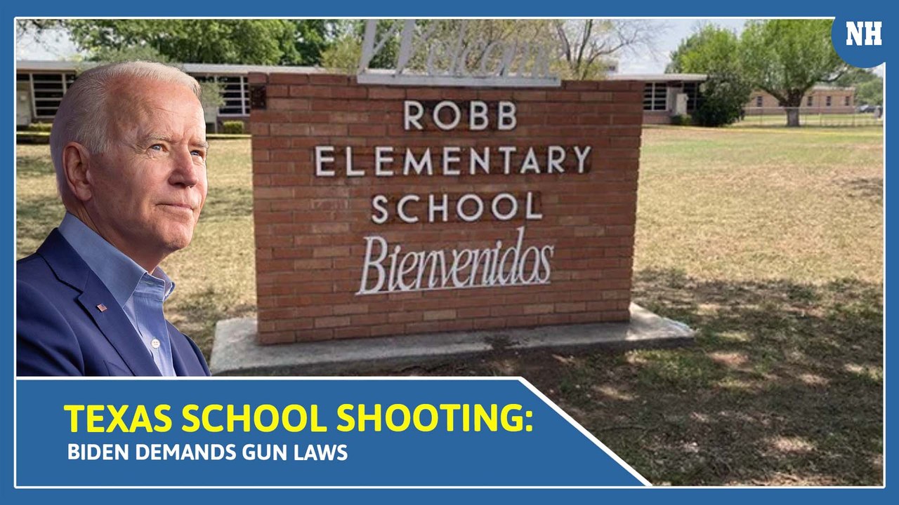 Texas School shooting: Biden demands gun laws