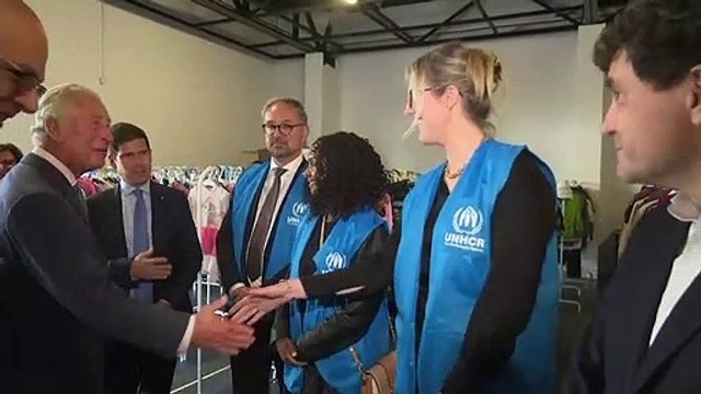 'Total Extraordinary Courage': Charles Meets Ukrainian Refugees