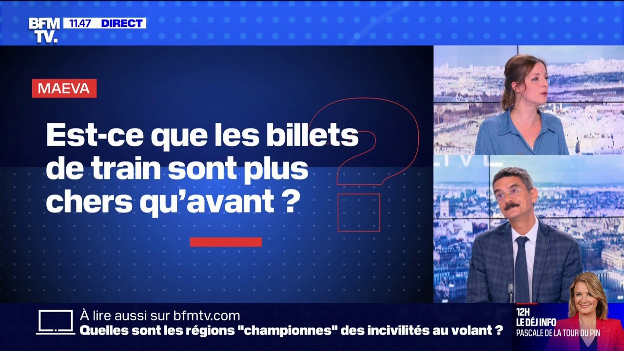 BFMTV répond à vos questions sur le pouvoir d'achat: les billets de trains ont-ils augmenté ?