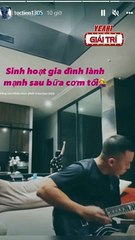 Cảnh sinh hoạt gia đình sau bữa tối nhà Tóc Tiên khiến fan xôn xao